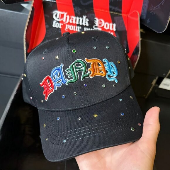 DandyHats Other - Limited Edition Dandy Hats Black Rhinestone Snapback